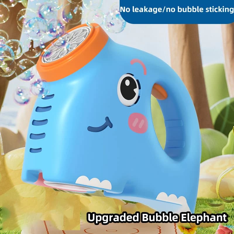 Słoniowa elektryczna maszyna do baniek