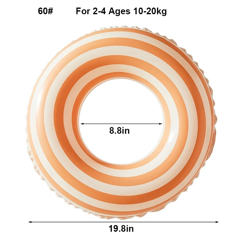 Rooxin Pool Float Swim Tube Inflatable Swimming Ring Swim Accessory For For Summer Water Sports Swimming Circle Swim Float ﻿ ﻿