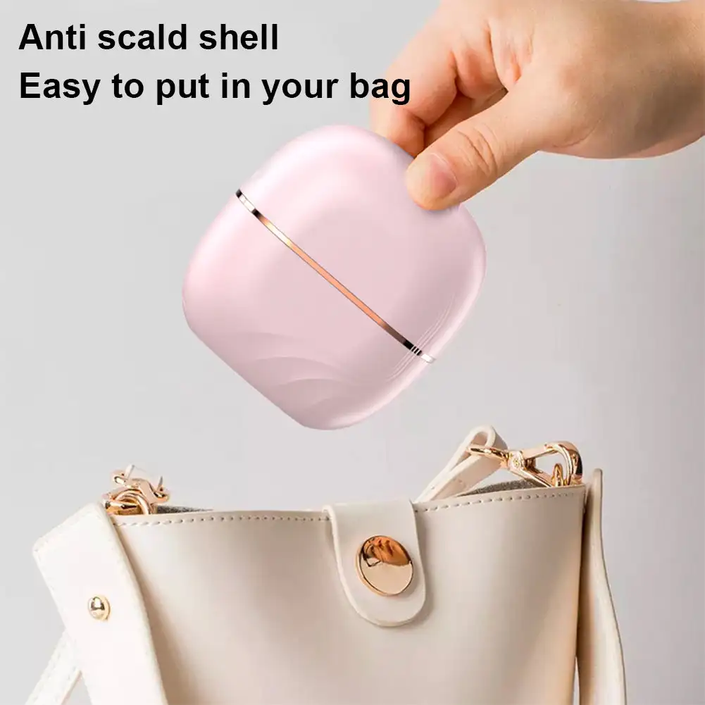 Przenośna mini prostownica do włosów, 3 temperatury, grzebień do włosów, dla mężczyzn i kobiet