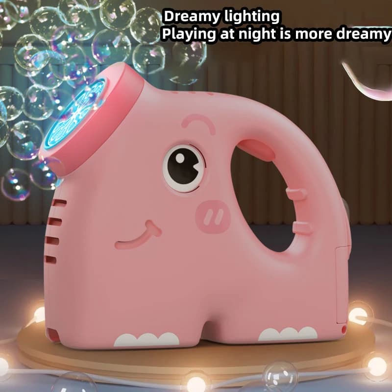 Słoniowa elektryczna maszyna do baniek