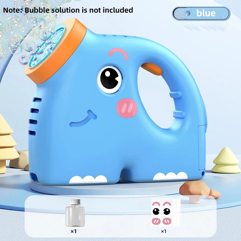 Słoniowa elektryczna maszyna do baniek