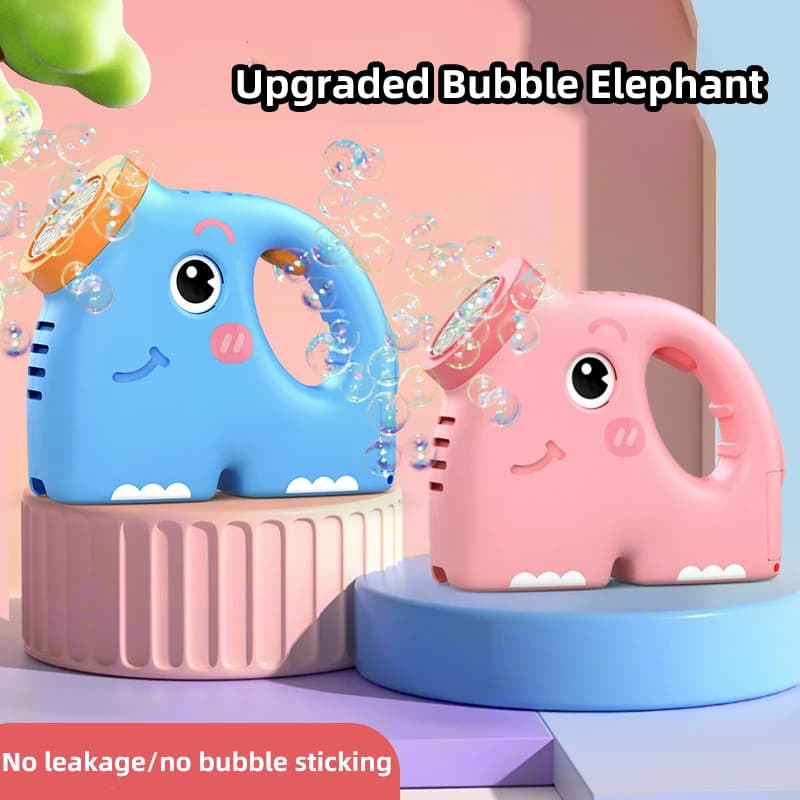 Słoniowa elektryczna maszyna do baniek