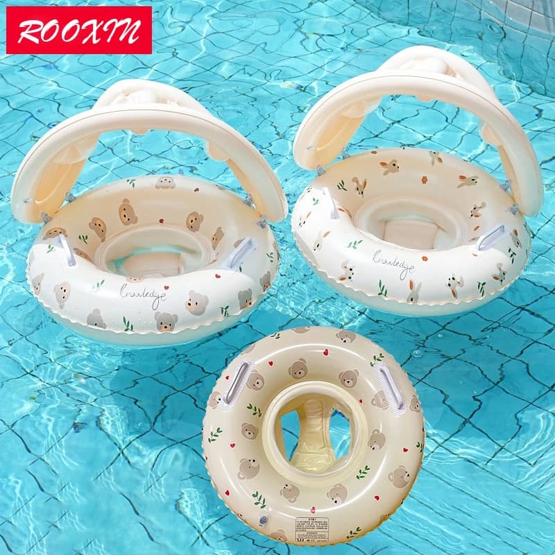 Rooxin Pool Float Swim Tube Inflatable Swimming Ring Swim Accessory For For Summer Water Sports Swimming Circle Swim Float ﻿ ﻿
